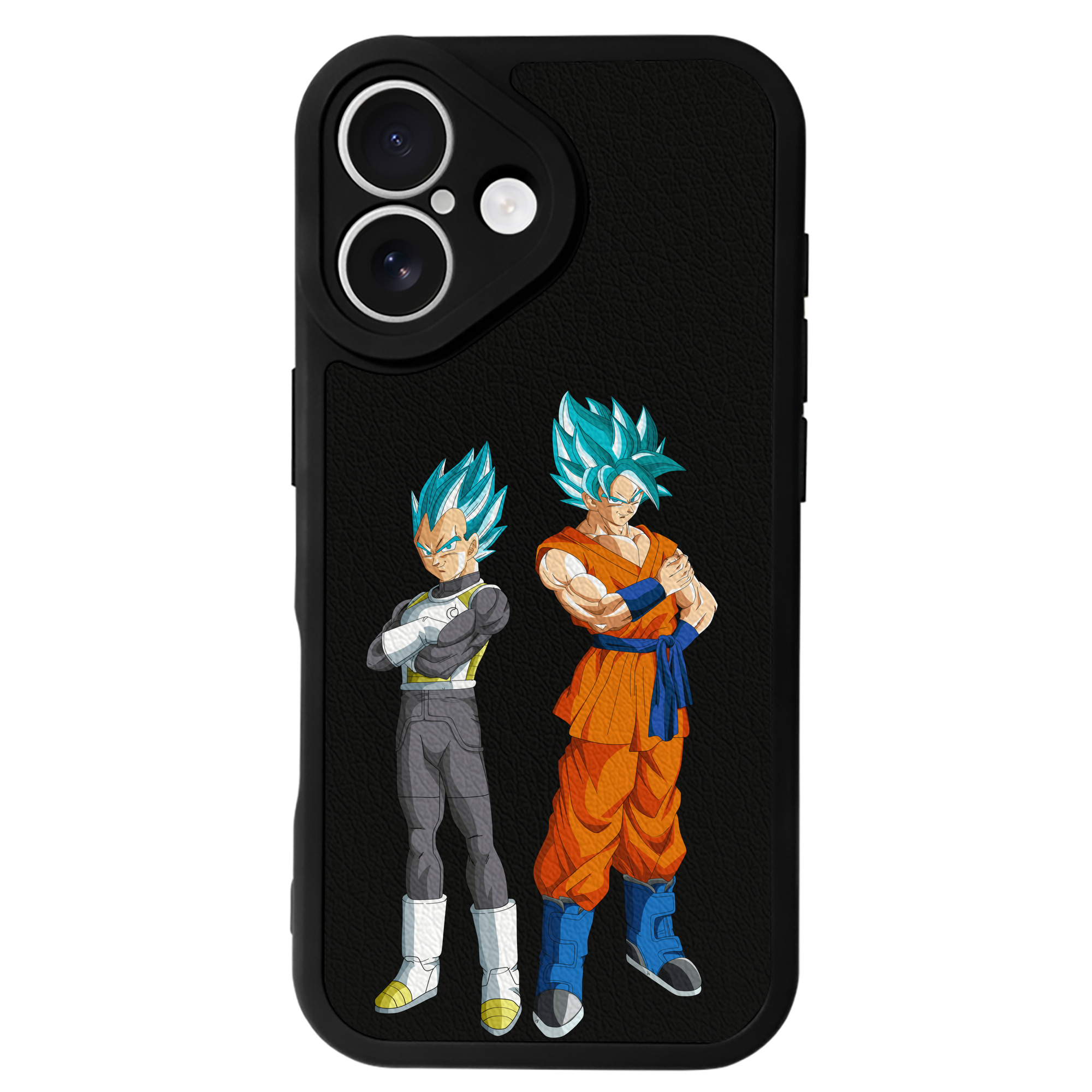 （画像用） ドラゴンボール DRAGON BALL 【iPhone 16シリーズ対応】シリコンスマホケース（レザー調） 材質：シリコン